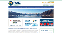 Desktop Screenshot of franchiseassociation.org.nz