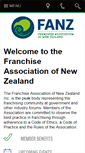 Mobile Screenshot of franchiseassociation.org.nz